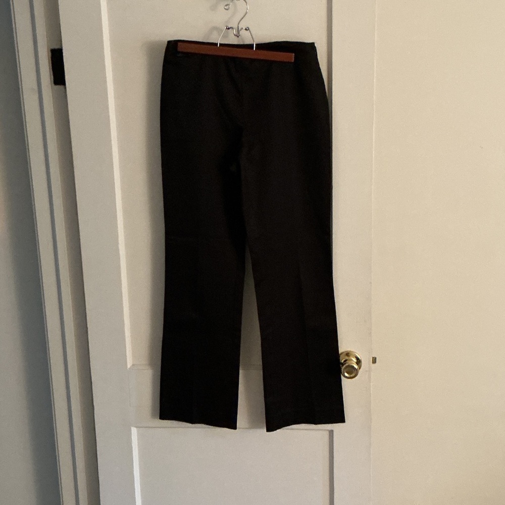 INC International Concepts Black Straight Leg Pants